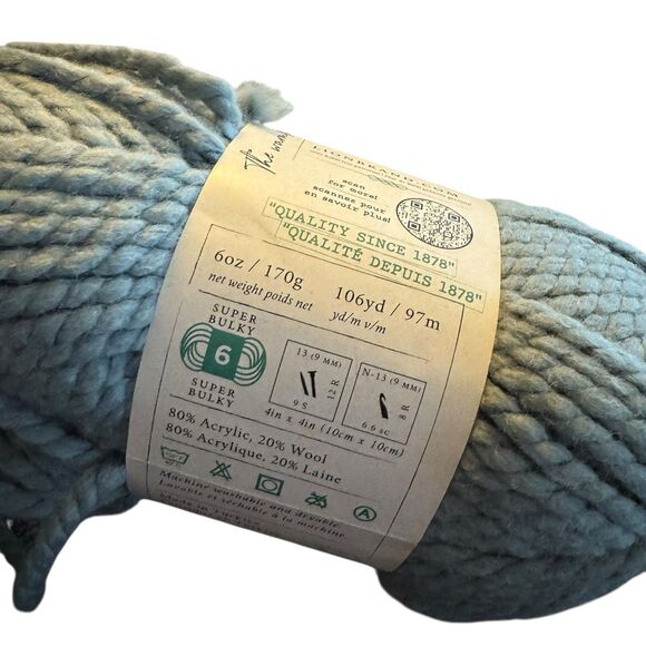 Lion Brand Wool-Ease Thick & Quick Yarn "Succulent" 6oz/170g 106yds/97m Bulky - Picture 3 of 8